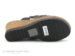 Lisa Bendi LB2496 Noir - Gris Serpent - Mule Compensée -Chaussures À La Mode cd24607c73b9e66c561f35ea11d5d5ef img 4729.jpg 104929