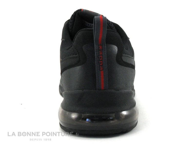 Kappa SPLINTER MAN A10 - Black Dk Grey Red - Basket Running Homme 6 Kappa SPLINTER MAN A10 - Black Dk Grey Red - Basket Running Homme – Image 4