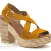 Valerias 5210 - Sandale Jaune Ocre - Talon Haut Et Large -Chaussures À La Mode cd24607c73b9e66c561f35ea11d5d5ef img 5148.jpg 134745