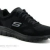 Skechers BURNS AGOURA - 52635 Noir - Basket Homme