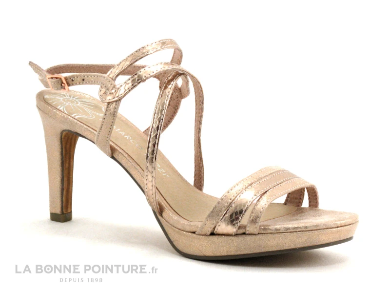 Marco Tozzi 2-28306-22 Rose Metal - Sandale Talon Haut 3 Marco Tozzi 2-28306-22 Rose Metal - Sandale Talon Haut