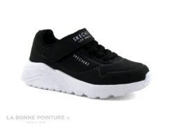 Skechers UNO LITE VENDOX - Basket Noire Enfant