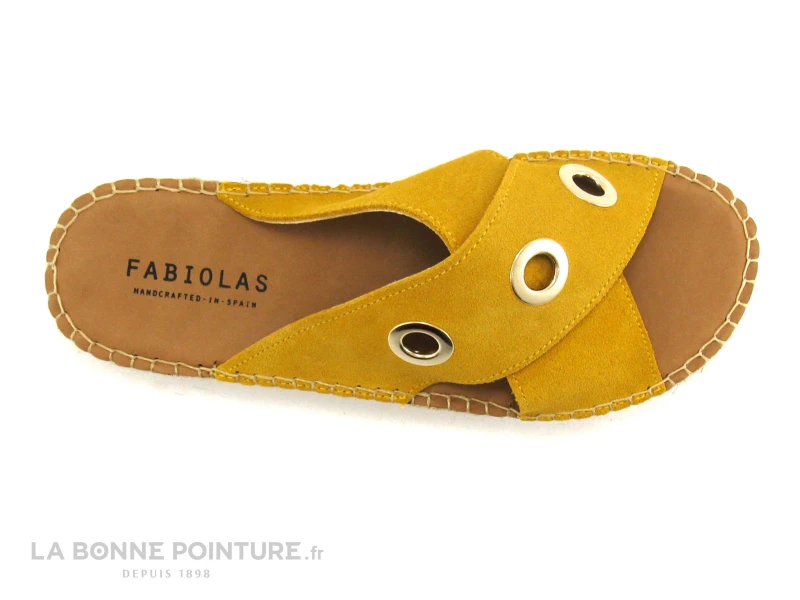 Fabiolas C904614 Ocre - Mule Jaune Femme 8 Fabiolas C904614 Ocre - Mule Jaune Femme – Image 6