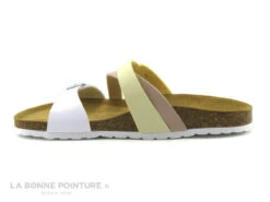 Morans JOUX 0180-29895 - Blanc - Rose - Jaune - Mule Femme -Chaussures À La Mode cd24607c73b9e66c561f35ea11d5d5ef img 6088.jpg 166835