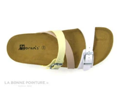 Morans JOUX 0180-29895 - Blanc - Rose - Jaune - Mule Femme -Chaussures À La Mode cd24607c73b9e66c561f35ea11d5d5ef img 6091.jpg 166838