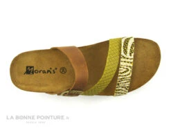 Morans JORCO Cognac - Jaune - Mule Mode Femme Ajustable -Chaussures À La Mode cd24607c73b9e66c561f35ea11d5d5ef img 6098.jpg 166830