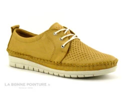 Morans MAGIKA Moutarde - Chaussure A Lacet Femme Cuir Jaune -Chaussures À La Mode cd24607c73b9e66c561f35ea11d5d5ef img 6276.jpg 179245