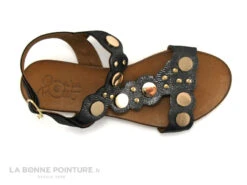 Com Un Point SHETRI Noir - Cercles Dores - Sandale Plate 14 Com Un Point SHETRI Noir - Cercles Dores - Sandale Plate -Chaussures À La Mode cd24607c73b9e66c561f35ea11d5d5ef img 6382.jpg 136010