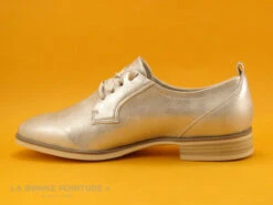 Tamaris 1-23204-20 Light Gold - Derby Femme Metallise -Chaussures À La Mode cd24607c73b9e66c561f35ea11d5d5ef img 6454.jpg 181698