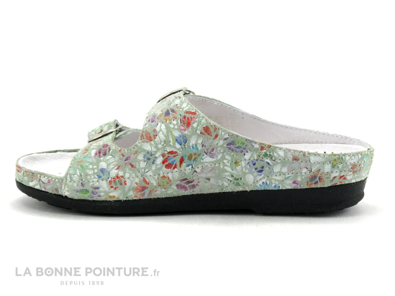 Pedi Girl WELL DB Amande - Fleuri - Mule Confort Femme Reglable 5 Pedi Girl WELL DB Amande - Fleuri - Mule Confort Femme Reglable – Image 3