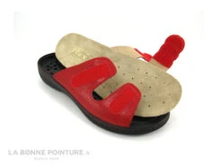 Semelflex GRAZIELLA Rouge - Mule Femme Cuir Rouge - 2 Velcros -Chaussures À La Mode cd24607c73b9e66c561f35ea11d5d5ef img 6626.jpg 167481