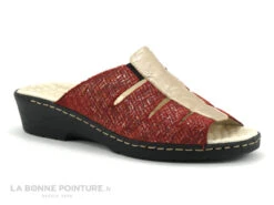 Pedi Girl DOMI Zim Lam Cerise Fumo - Mule Femme Rouge Et Metal -Chaussures À La Mode cd24607c73b9e66c561f35ea11d5d5ef img 6781.jpg 179741