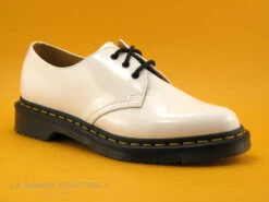 Dr. Martens Dr Martens 1461 White Patent Lamper - Chaussure Basse Blanc Verni -Chaussures À La Mode cd24607c73b9e66c561f35ea11d5d5ef img 6882.jpg 155567