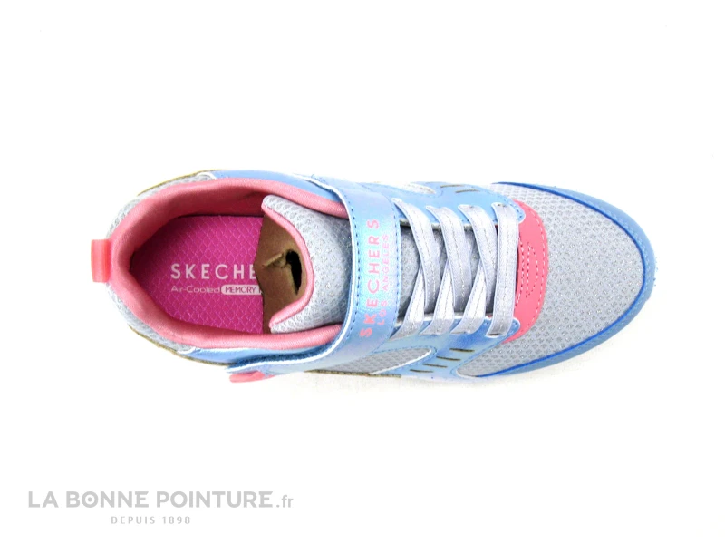 Skechers UNO LITE Gen Chill - 310464 - Bleu Rose Argent - Basket Fille 8 Skechers UNO LITE Gen Chill - 310464 - Bleu Rose Argent - Basket Fille – Image 6