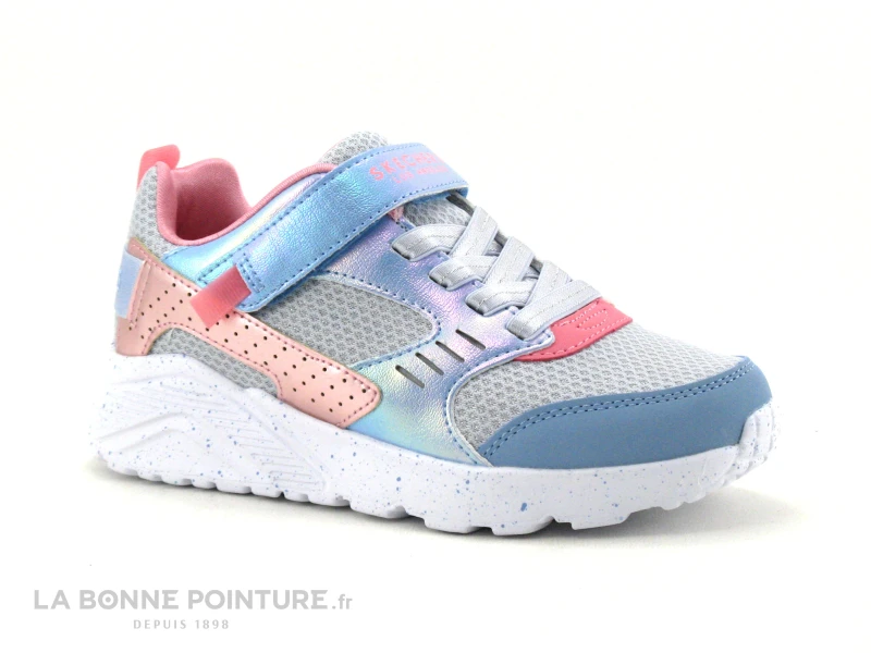 Skechers UNO LITE Gen Chill - 310464 - Bleu Rose Argent - Basket Fille 7 Skechers UNO LITE Gen Chill - 310464 - Bleu Rose Argent - Basket Fille – Image 5