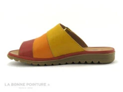 Morans FAFILE Brique Rouge - Orange - Jaune - Mule Reglable -Chaussures À La Mode cd24607c73b9e66c561f35ea11d5d5ef img 7198.jpg 156092