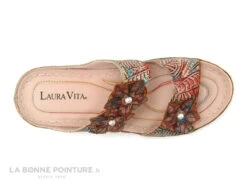 Laura Vita JACDISO 06 Rouge - Brides Avec Fleurs - Mule Femme -Chaussures À La Mode cd24607c73b9e66c561f35ea11d5d5ef img 7233.jpg 168348