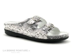 Pedi Girl WELL Off White Reptile - Mule Femme Brides Reglables -Chaussures À La Mode cd24607c73b9e66c561f35ea11d5d5ef img 7255.jpg 156162