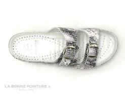 Pedi Girl WELL Off White Reptile - Mule Femme Brides Reglables -Chaussures À La Mode cd24607c73b9e66c561f35ea11d5d5ef img 7260.jpg 156156