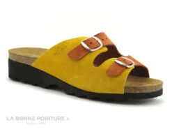 Artika GADIN Jaune Orange 680 028 - Mule Reglable Femme