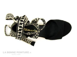 Tamaris 1-28344-20 Black - Sandale Femme Avec Ruban - Talon Compense 14 Tamaris 1-28344-20 Black - Sandale Femme Avec Ruban - Talon Compense -Chaussures À La Mode cd24607c73b9e66c561f35ea11d5d5ef img 7427.jpg 180376