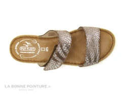Fly Flot FUBBU Marron Argent Ecailles - Mule Femme Avec Velcro -Chaussures À La Mode cd24607c73b9e66c561f35ea11d5d5ef img 7514.jpg 156456