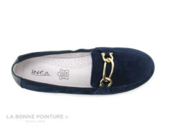 Inea POL Velours Marine - Mocassin Souple Femme - Cuir Bleu Marine -Chaussures À La Mode cd24607c73b9e66c561f35ea11d5d5ef img 7618.jpg 180828