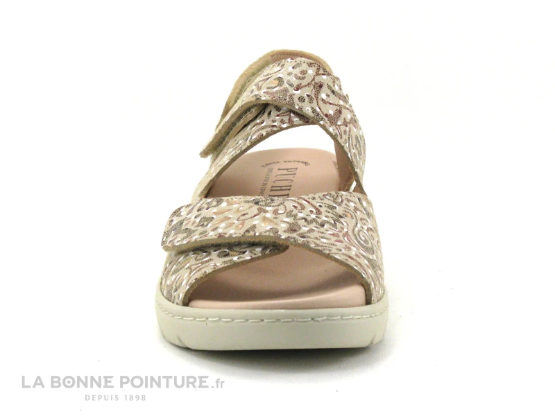 Puche 6927 Sandy Beige - Sandale Femme Avec 3 Scratches 4 Puche 6927 Sandy Beige - Sandale Femme Avec 3 Scratches – Image 2