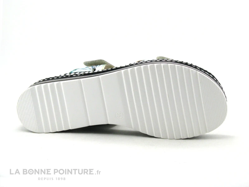 Laura Vita JACINEO 0323 Bleu - Mule Reglable Femme 9 Laura Vita JACINEO 0323 Bleu - Mule Reglable Femme – Image 7