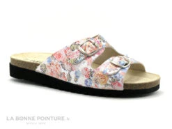 Artika Soft BASQUE Vaq Roses - Blanc - Multicolore - Mule Femme -Chaussures À La Mode cd24607c73b9e66c561f35ea11d5d5ef img 7706.jpg 156662