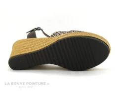 Tamaris 1-28346-20 Chocolate-Dots - Nu-pieds Talon Compense -Chaussures À La Mode cd24607c73b9e66c561f35ea11d5d5ef img 7743.jpg 181085