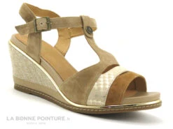 Fugitive IZANE LP5HG69 Mastic -Sandale Beige - Talon Compense -Chaussures À La Mode cd24607c73b9e66c561f35ea11d5d5ef img 7852.jpg 169120