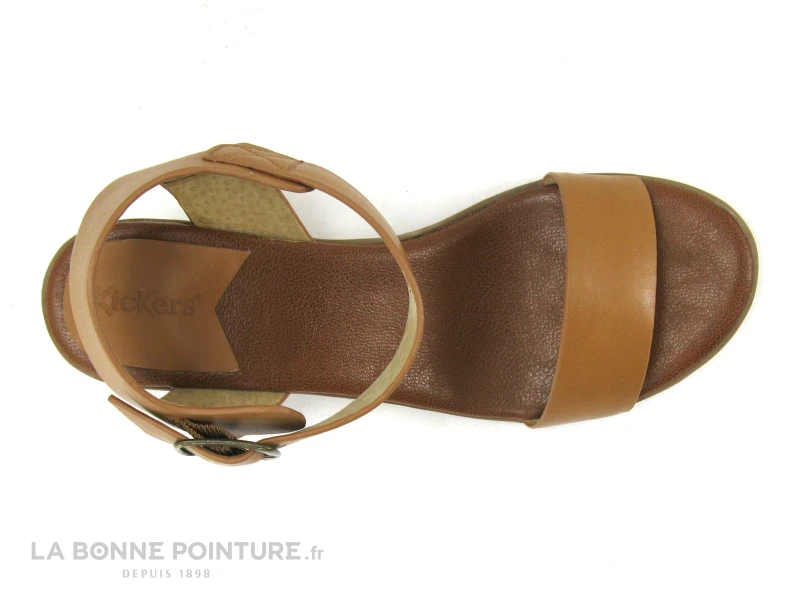 Kickers VOLOU Camel 560351-50 - Sandale Femme Talon Large 8 Kickers VOLOU Camel 560351-50 - Sandale Femme Talon Large – Image 6