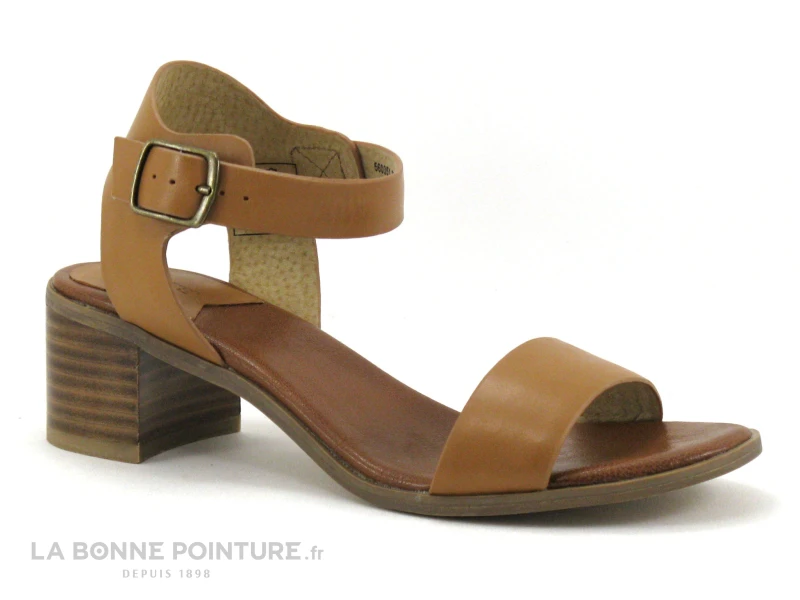 Kickers VOLOU Camel 560351-50 - Sandale Femme Talon Large 7 Kickers VOLOU Camel 560351-50 - Sandale Femme Talon Large – Image 5