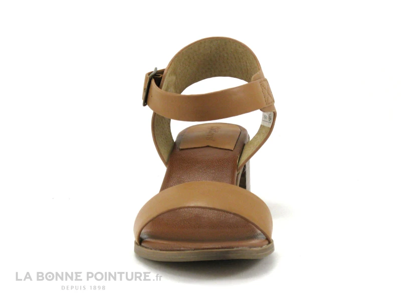 Kickers VOLOU Camel 560351-50 - Sandale Femme Talon Large 4 Kickers VOLOU Camel 560351-50 - Sandale Femme Talon Large – Image 2