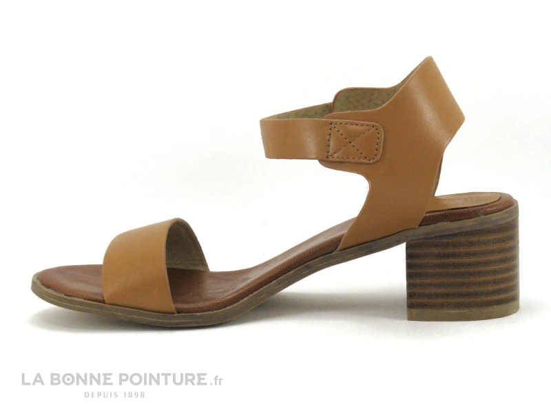 Kickers VOLOU Camel 560351-50 - Sandale Femme Talon Large 5 Kickers VOLOU Camel 560351-50 - Sandale Femme Talon Large – Image 3