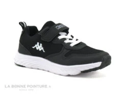 Kappa LogoDelvis EV Kid Black White - 381B86W - Basket Sport Enfant -Chaussures À La Mode cd24607c73b9e66c561f35ea11d5d5ef img 8058.jpg 169292