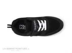 Kappa LogoDelvis EV Kid Black White - 381B86W - Basket Sport Enfant -Chaussures À La Mode cd24607c73b9e66c561f35ea11d5d5ef img 8063.jpg 169291
