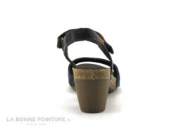 Jungla 7683 Bleu Marine - Marron - Sandale A Talon Epais -Chaussures À La Mode cd24607c73b9e66c561f35ea11d5d5ef img 8089.jpg 181512