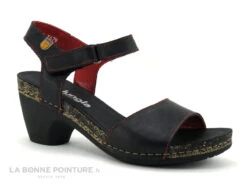 Jungla 7679 - Sandale Femme Cuir Noir - Petit Talon -Chaussures À La Mode cd24607c73b9e66c561f35ea11d5d5ef img 8166.jpg 169696
