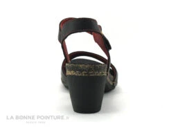 Jungla 7679 - Sandale Femme Cuir Noir - Petit Talon -Chaussures À La Mode cd24607c73b9e66c561f35ea11d5d5ef img 8169.jpg 169692