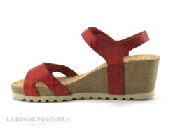 Carla Tortosa 53202 Croco Rouge - Sandale Talon Compense -Chaussures À La Mode cd24607c73b9e66c561f35ea11d5d5ef img 8216.jpg 157868