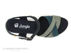 Jungla 7459 - Forest Jade - Nu-pieds Femme Cuir Bleu Et Vert - Petit Talon -Chaussures À La Mode cd24607c73b9e66c561f35ea11d5d5ef img 8219.jpg 169658