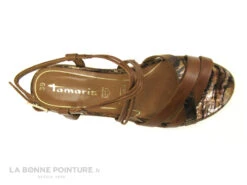 Tamaris 1-28207-26 441 Nut Comb - Sandale Marron Femme -Chaussures À La Mode cd24607c73b9e66c561f35ea11d5d5ef img 8328.jpg 157988