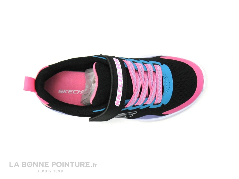 Skechers 302348L Microspec Bright Retros - Noir - Multi - Basket Fille 8 Skechers 302348L Microspec Bright Retros - Noir - Multi - Basket Fille – Image 6