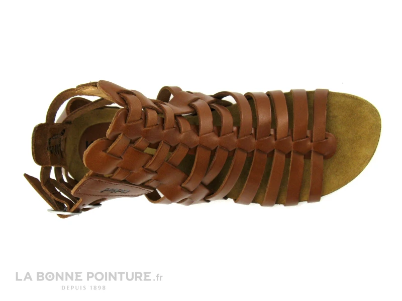 Kickers ANASPART Marron - 420271- Sandale Spartiate Femme 8 Kickers ANASPART Marron - 420271- Sandale Spartiate Femme – Image 6