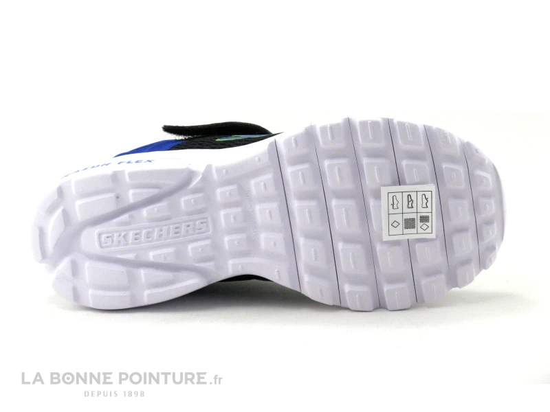 Skechers Razor Flex Mezder 403781L Noir Bleu - Basket GARCON 9 Skechers Razor Flex Mezder 403781L Noir Bleu - Basket GARCON – Image 7