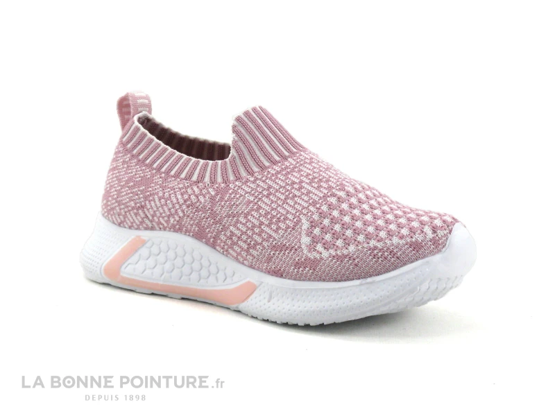 Streeter KOGEL Rose - Slip-on - Basket Fille Sans Lacet 3 Streeter KOGEL Rose - Slip-on - Basket Fille Sans Lacet