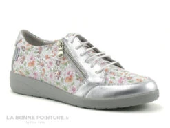 Pedi Girl ALET AMO Argent - Amande - Fleuri - Basket Compensee Femme -Chaussures À La Mode cd24607c73b9e66c561f35ea11d5d5ef img 8717.jpg 170103