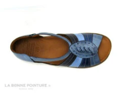 Karyoka ROMY Ocean - Sandale Femme Bleue -Chaussures À La Mode cd24607c73b9e66c561f35ea11d5d5ef img 8758.jpg 182328